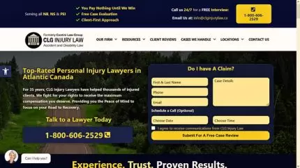 Web Development Clg Injury Law