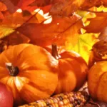 Warm autumn photography with tablescapes, candles, and seasonal foods to support Thanksgiving marketing visuals.